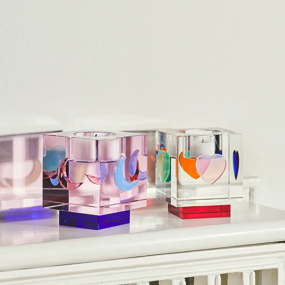 Lea Moon Tealight Holder